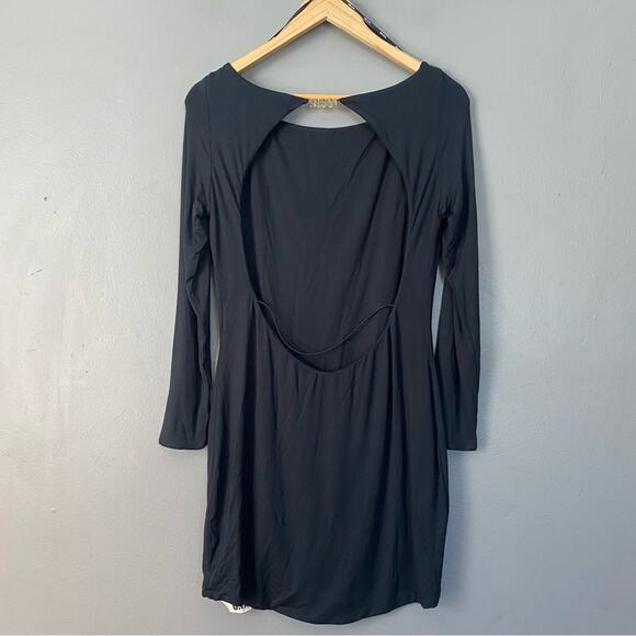 SER.O.YA Revolve Dress Siobhan Mini Dress low back stretch bodycon minimalist XL - Picture 7 of 13